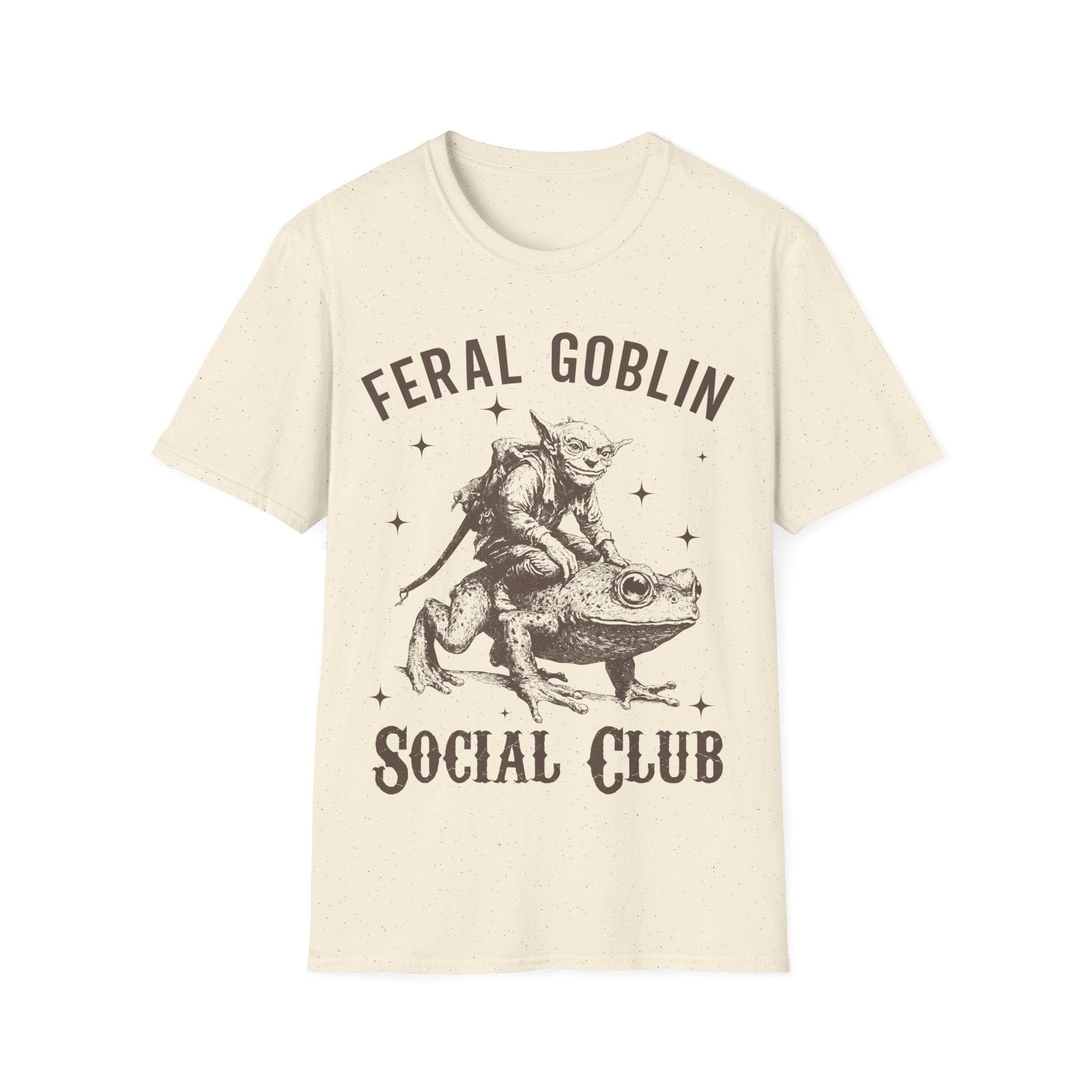 Printify T-Shirt Natural / S Feral Goblin Social Club T-shirt