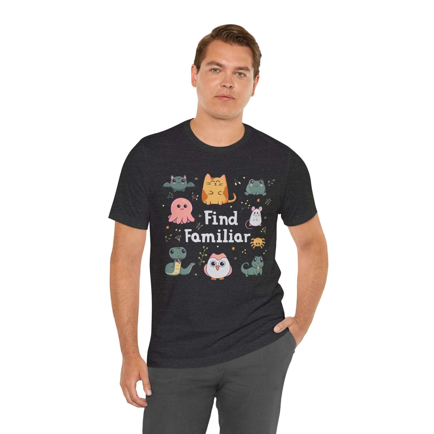 Printify T-Shirt Find Familiar Spell Shirt