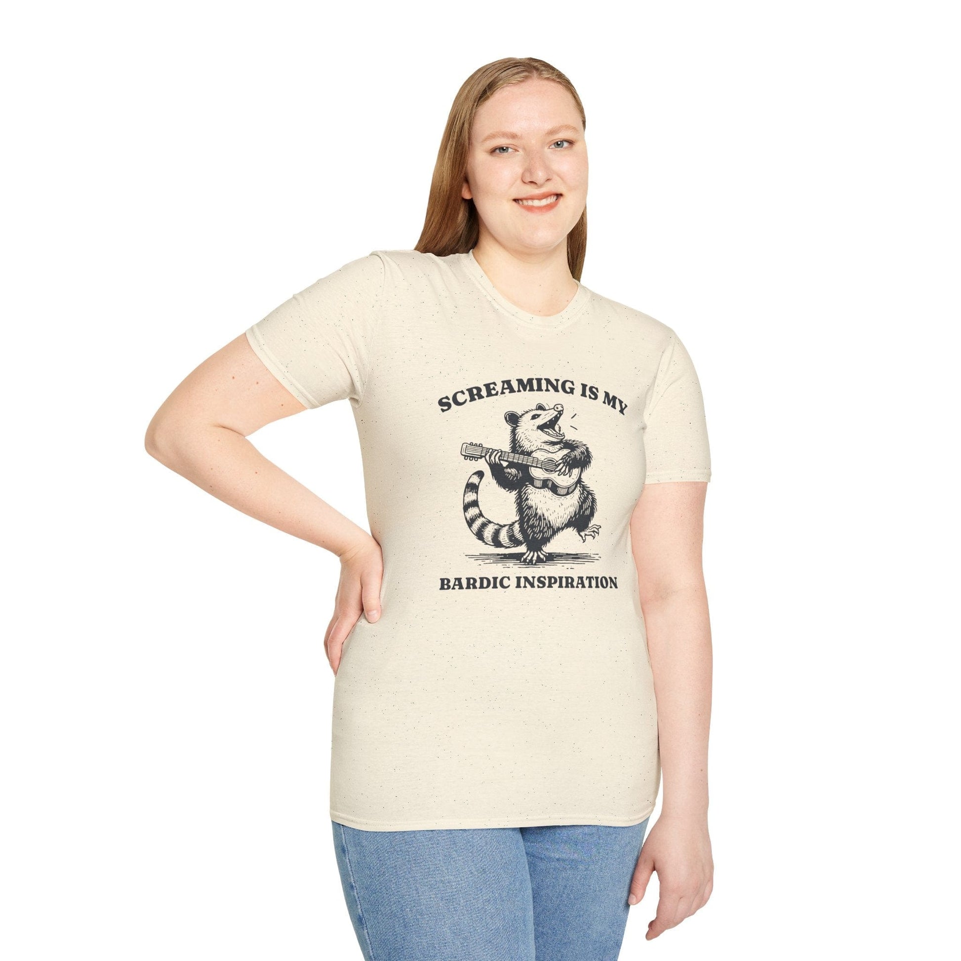 Printify T-Shirt Funny Bard D&D T-Shirt