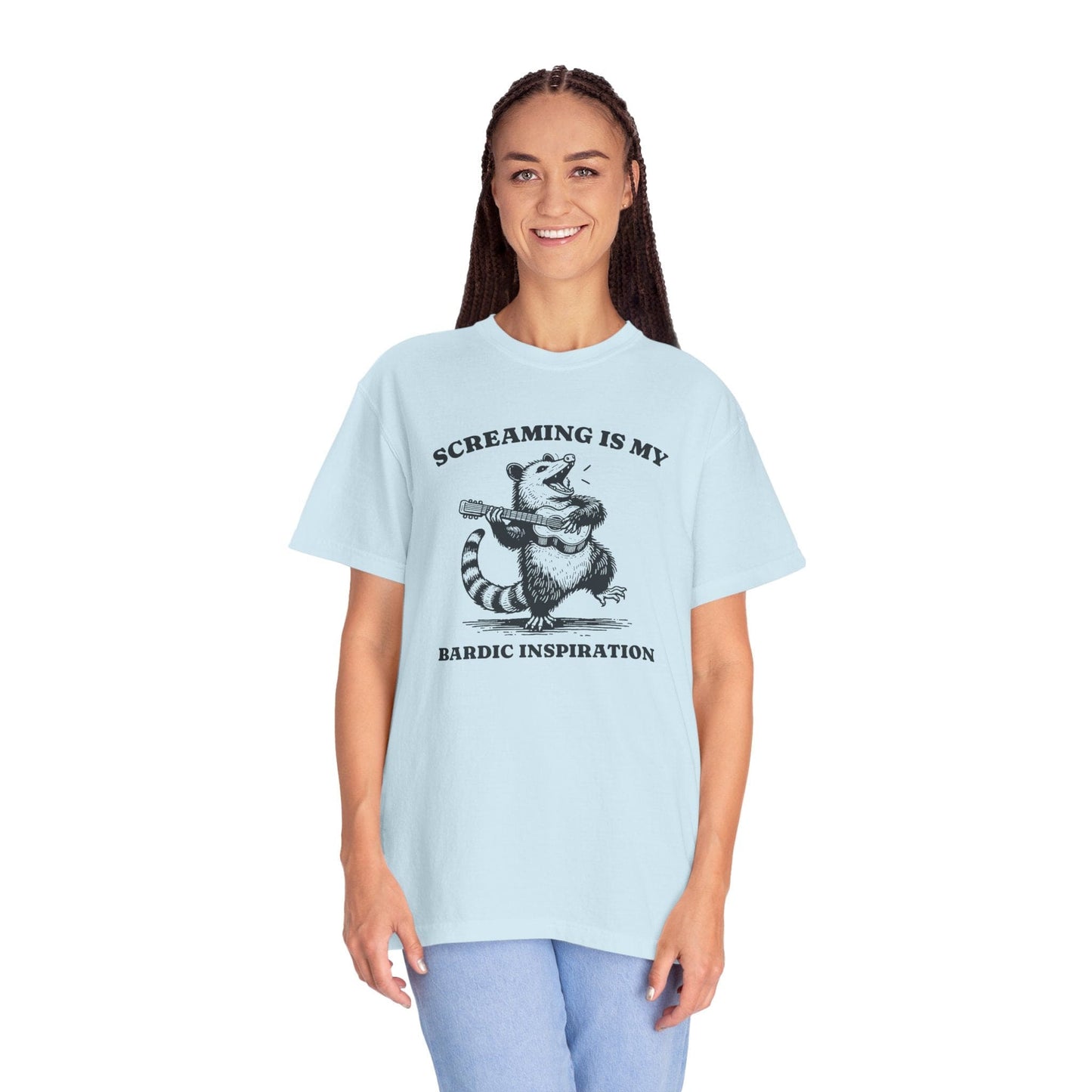 Printify T-Shirt Funny Bard D&D T-Shirt - Comfort Colors