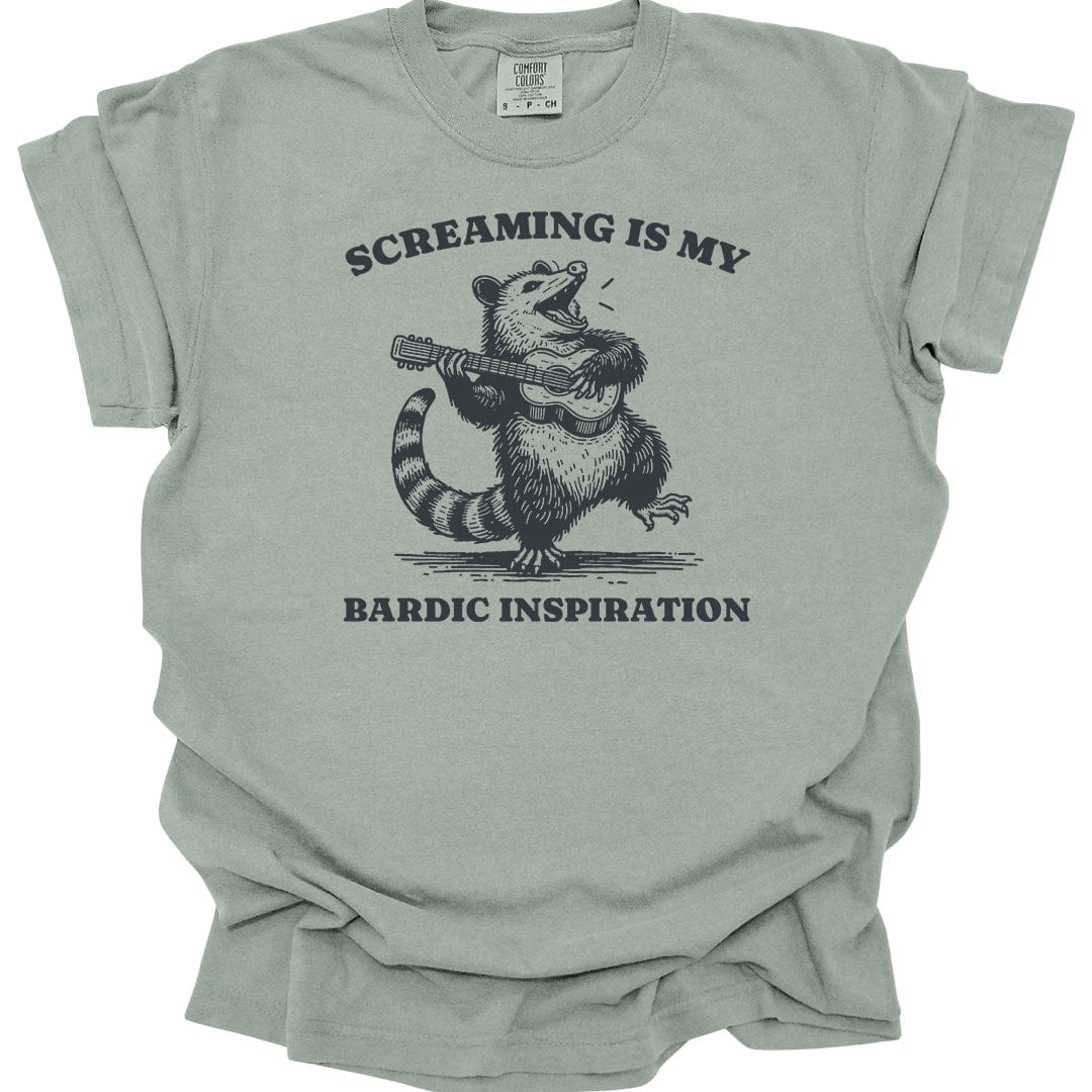 Printify T-Shirt Bay / S Funny Bard D&D T-Shirt - Comfort Colors