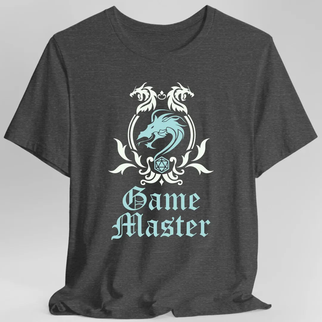 Printify T-Shirt Dark Heather Grey / S Game Master Emblem T-Shirt