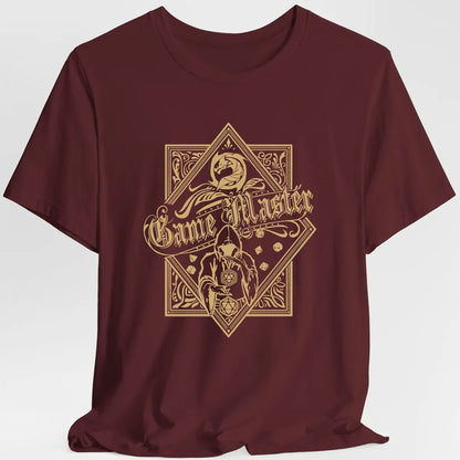 Printify T-Shirt Maroon / S Game Master Emblem T-shirt