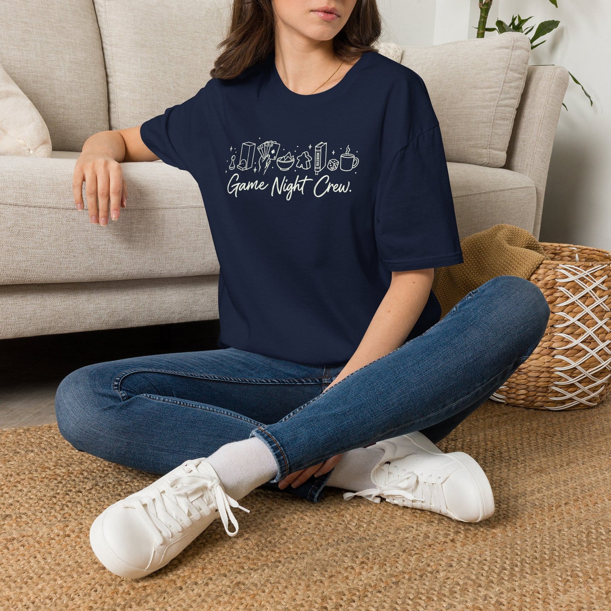 Printify T-Shirt Game Night Crew Board Game T-Shirt