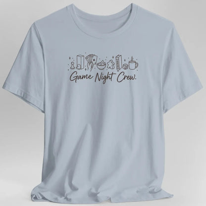 Printify T-Shirt Light Blue / S Game Night Crew Board Game T-Shirt