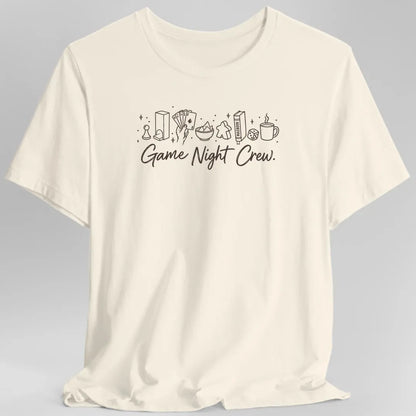 Printify T-Shirt Natural / S Game Night Crew Board Game T-Shirt
