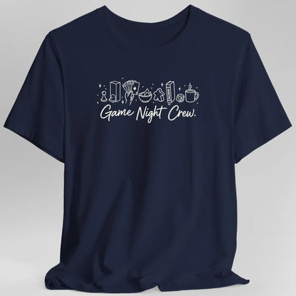 Printify T-Shirt Navy / S Game Night Crew Board Game T-Shirt