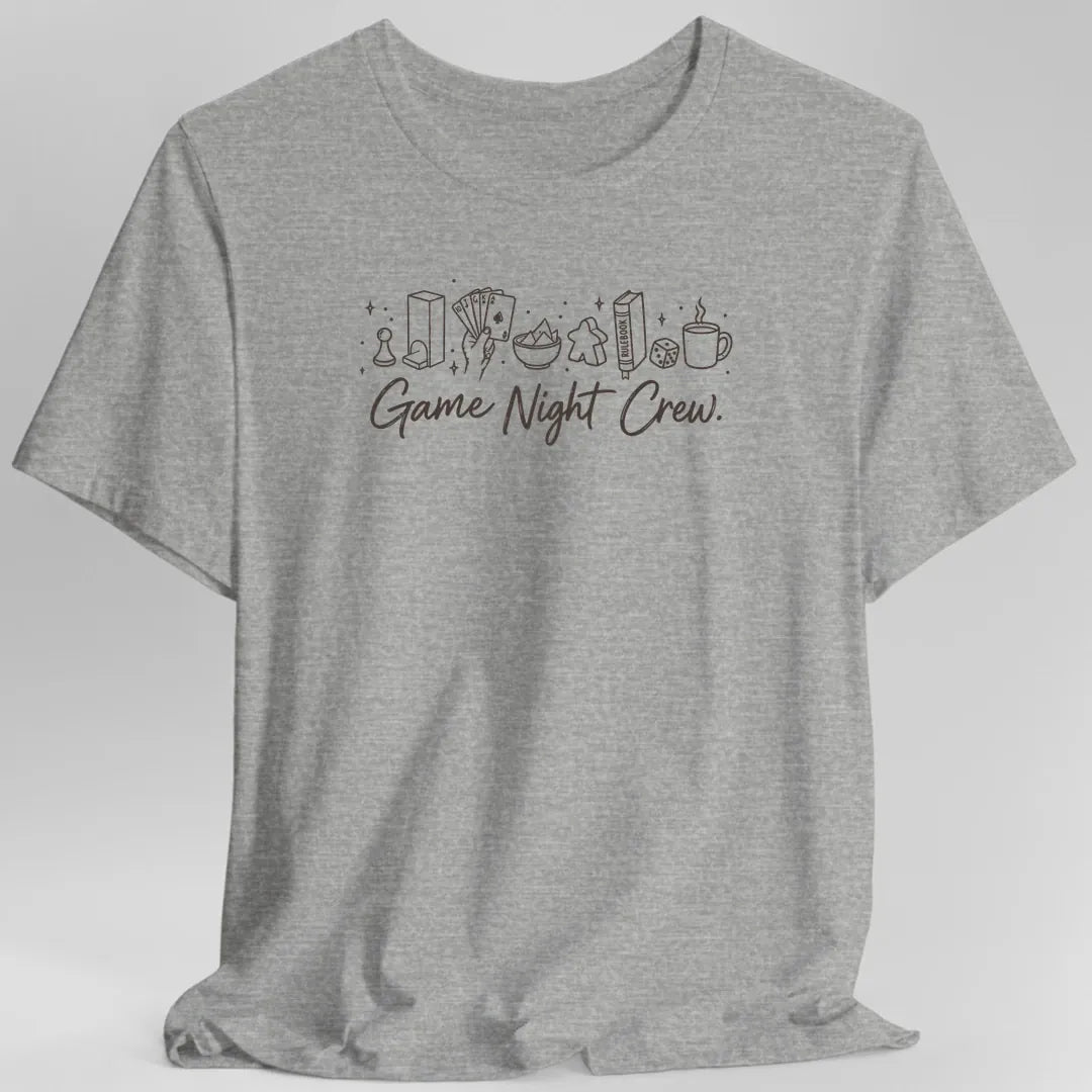 Printify T-Shirt Sport Grey / S Game Night Crew Board Game T-Shirt