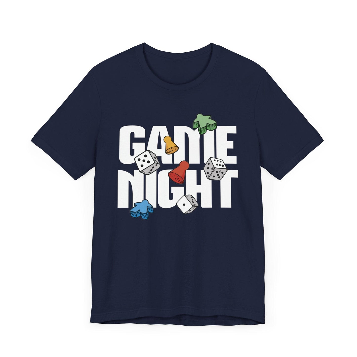 Printify T-Shirt Navy / S Game Night Shirt