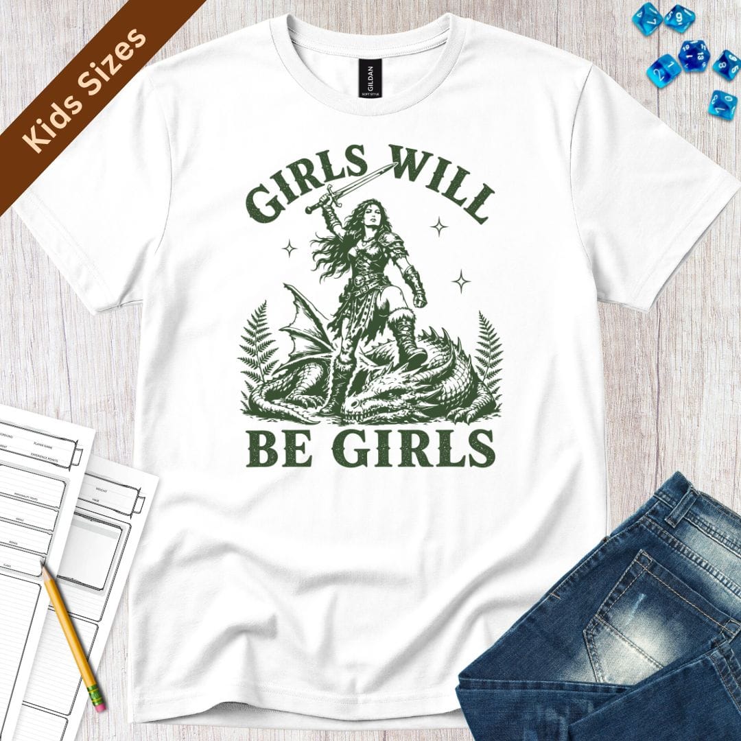 Printify Kids clothes Girls Will Be Girls Kids T-Shirt