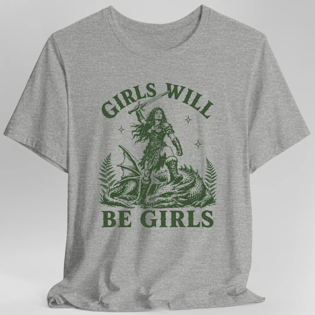 Printify T-Shirt Sport Grey / S Girls Will Be Girls T-Shirt