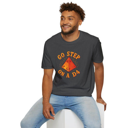 Printify T-Shirt Go Step On A D4 Funny DnD T-Shirt