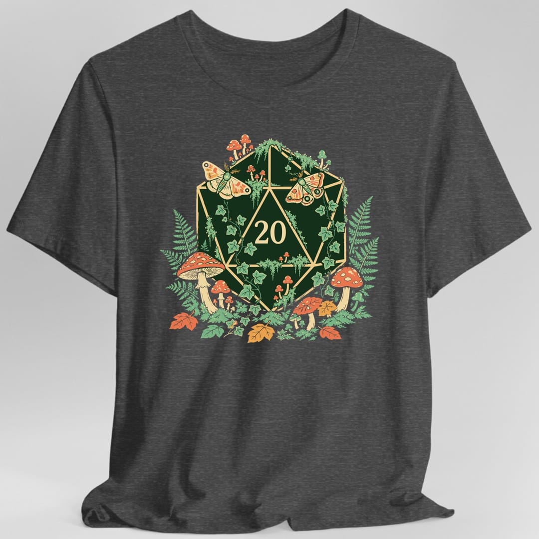Printify T-Shirt Dark Heather / S Goblincore D20 T-Shirt