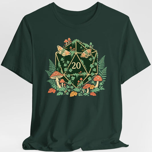 Printify T-Shirt Forest Green / S Goblincore D20 T-Shirt
