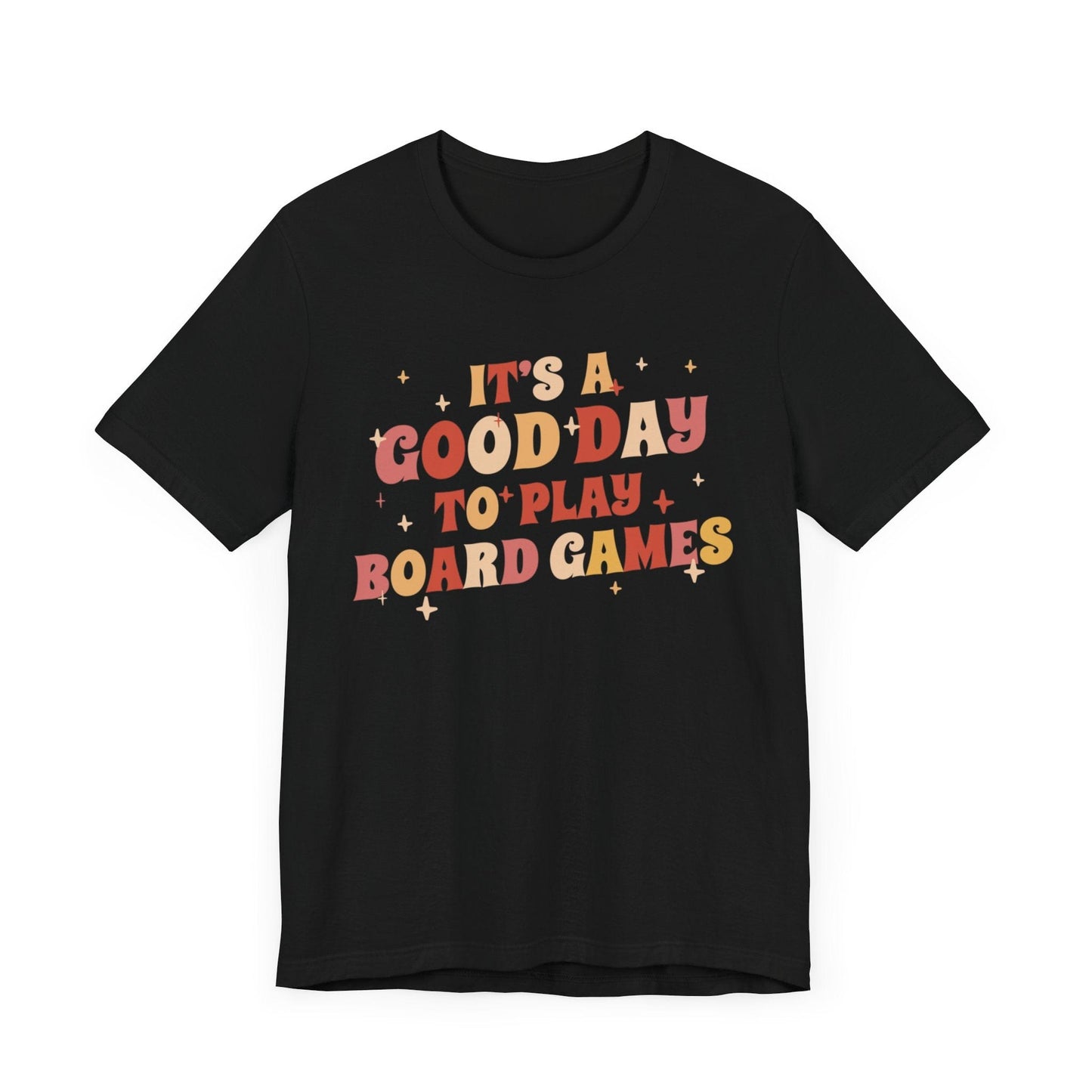 Printify T-Shirt Black / S Good Day to Play Board Games T-Shirt