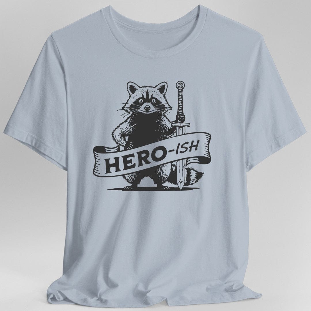 Printify T-Shirt Light Blue / S Hero-ish DnD T-shirt