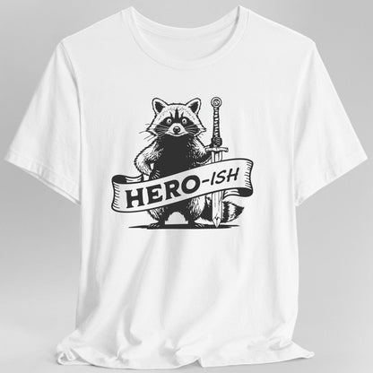 Printify T-Shirt White / S Hero-ish DnD T-shirt