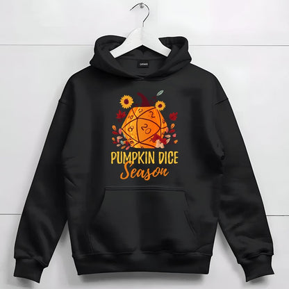 D&D Hoodie Pumpkin Dice Season Hoodie