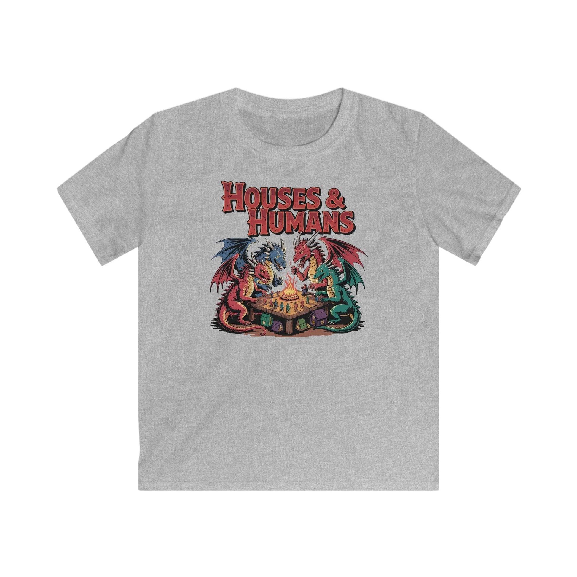 Printify Kids clothes Sport Grey / XS Houses & Humans Kids DnD Tshirt