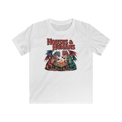 Printify Kids clothes White / XS Houses & Humans Kids DnD Tshirt