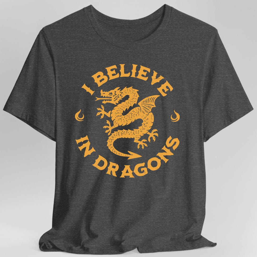 Printify T-Shirt I Believe in Dragons Shirt