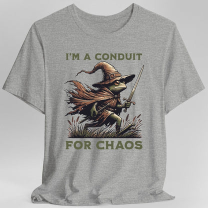 Printify T-Shirt Sport Grey / S I'm A Conduit for Chaos T-shirt