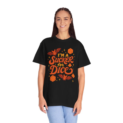Printify T-Shirt I'm a Sucker for Dice T-Shirt - Comfort Colors