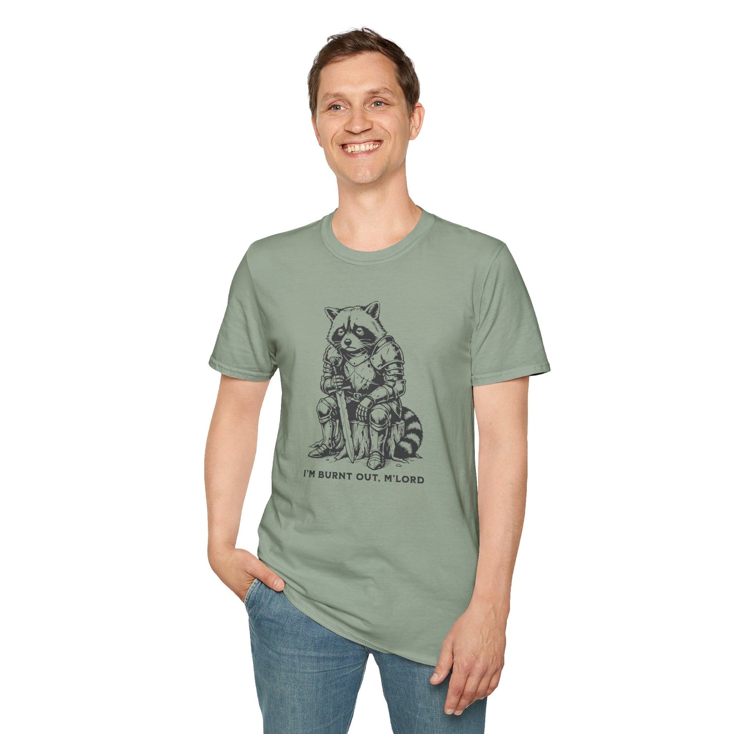 Printify T-Shirt I'm Burnt Out M'Lord T-Shirt
