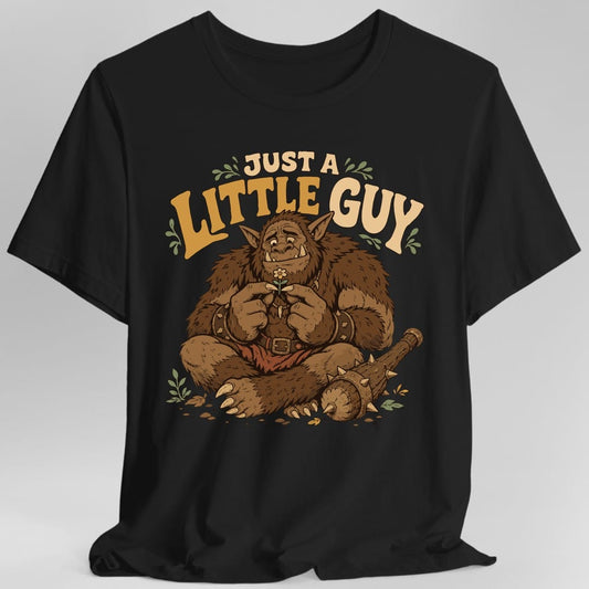 Just a Little Guy Bugbear T-Shirt - Black