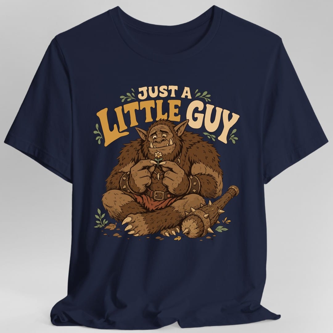 Just a Little Guy Bugbear T-Shirt - Navy