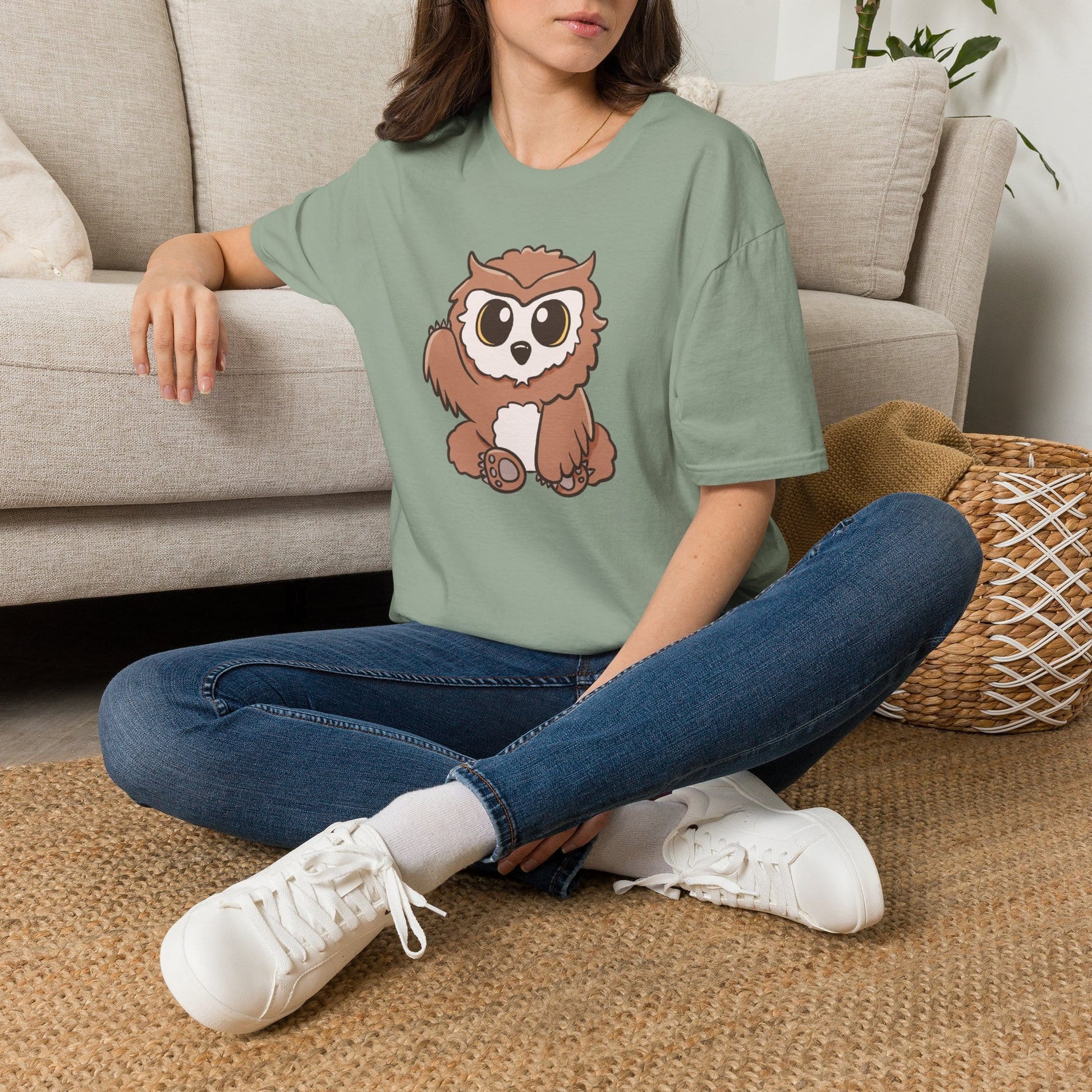 Printify T-Shirt Kawaii Owlbear T-Shirt