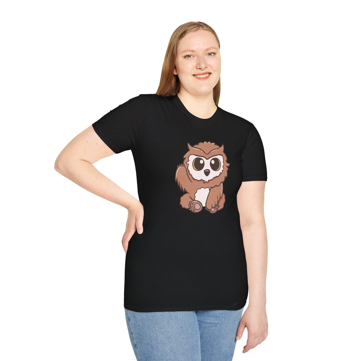 Printify T-Shirt Kawaii Owlbear T-Shirt