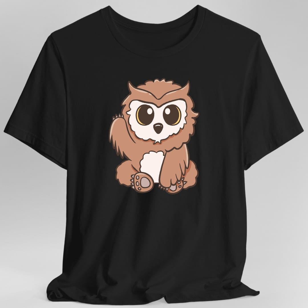 Printify T-Shirt Black / S Kawaii Owlbear T-Shirt