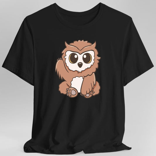 Printify T-Shirt Black / S Kawaii Owlbear T-Shirt
