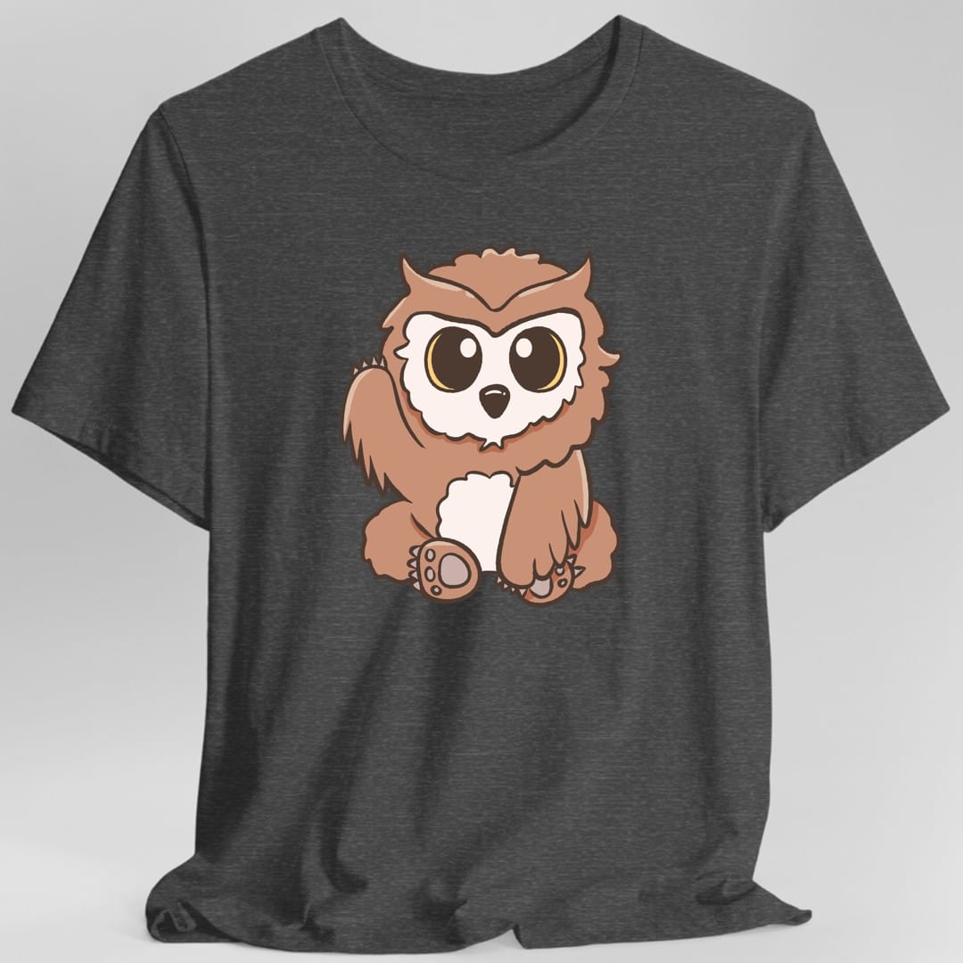 Printify T-Shirt Dark Heather / S Kawaii Owlbear T-Shirt