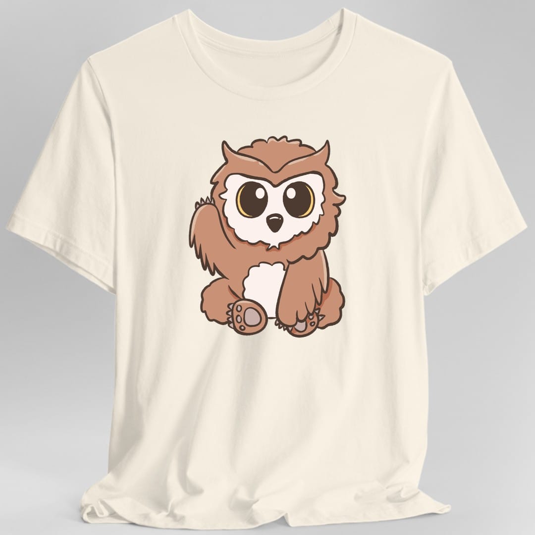 Printify T-Shirt Natural / S Kawaii Owlbear T-Shirt