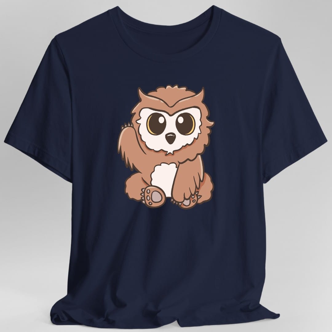 Printify T-Shirt Navy / S Kawaii Owlbear T-Shirt