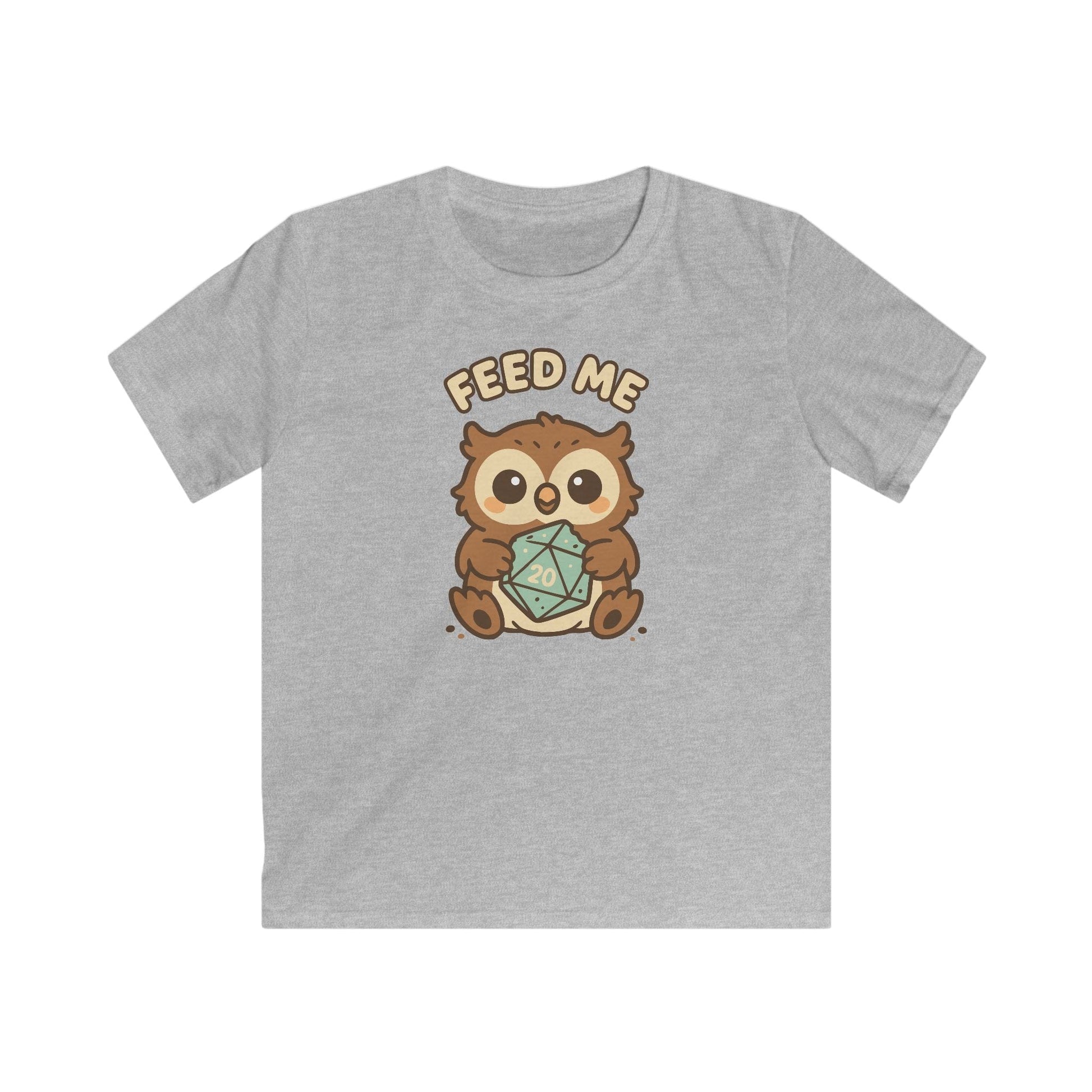 Printify Kids clothes Sport Grey / XS Kids D&D Owlbear Feed Me T-Shirt