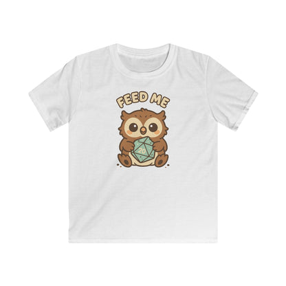 Printify Kids clothes White / XS Kids D&D Owlbear Feed Me T-Shirt