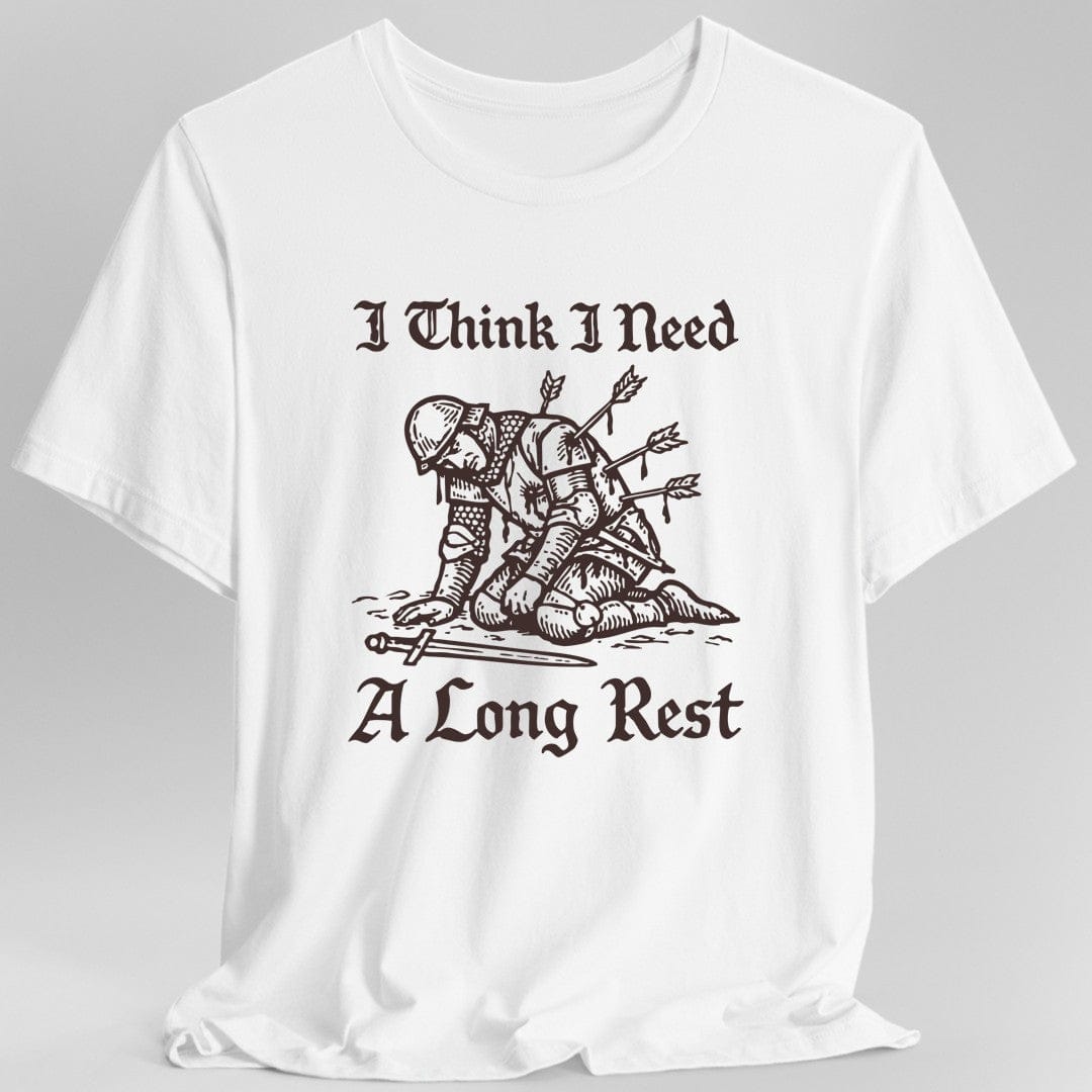 Printify T-Shirt Long Rest D&D T-shirt