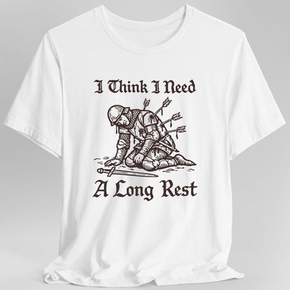 Printify T-Shirt Long Rest D&D T-shirt