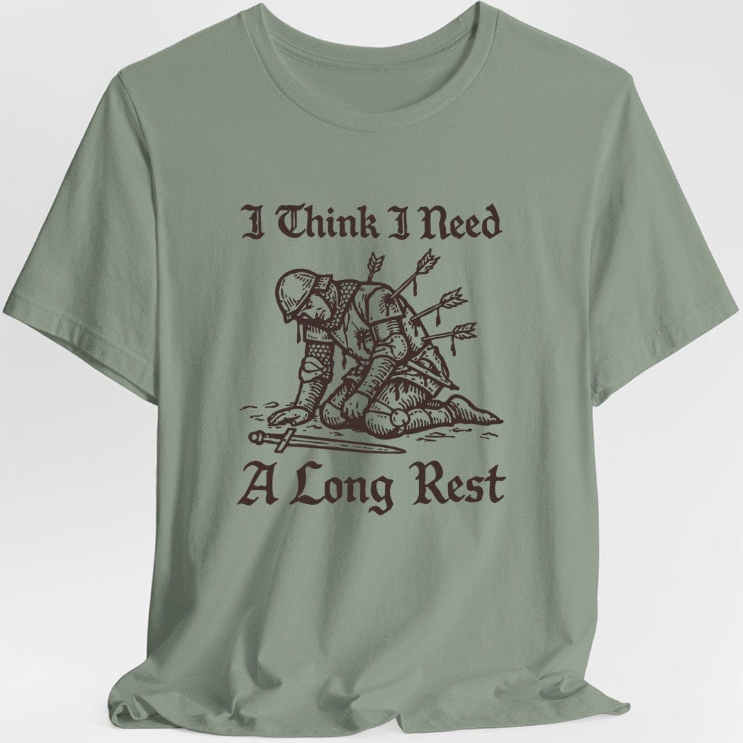 Printify T-Shirt Long Rest D&D T-shirt