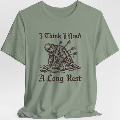 Printify T-Shirt Long Rest D&D T-shirt