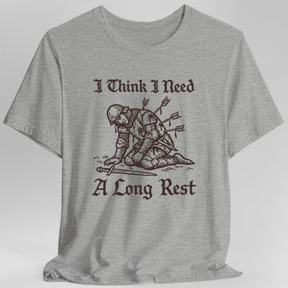 Printify T-Shirt Long Rest D&D T-shirt