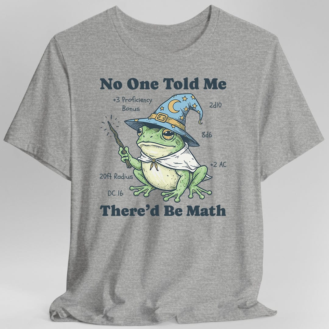 Printify T-Shirt Math D&D T-Shirt