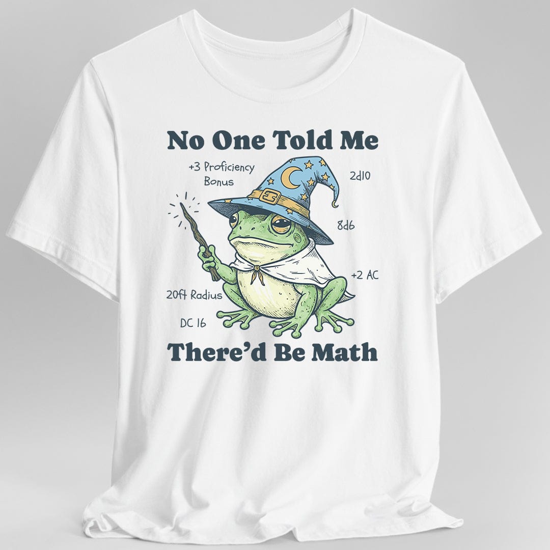 Printify T-Shirt Math D&D T-Shirt