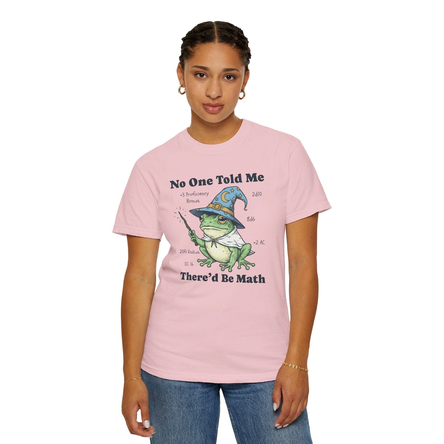 Printify T-Shirt Math D&D T-Shirt - Comfort Colors