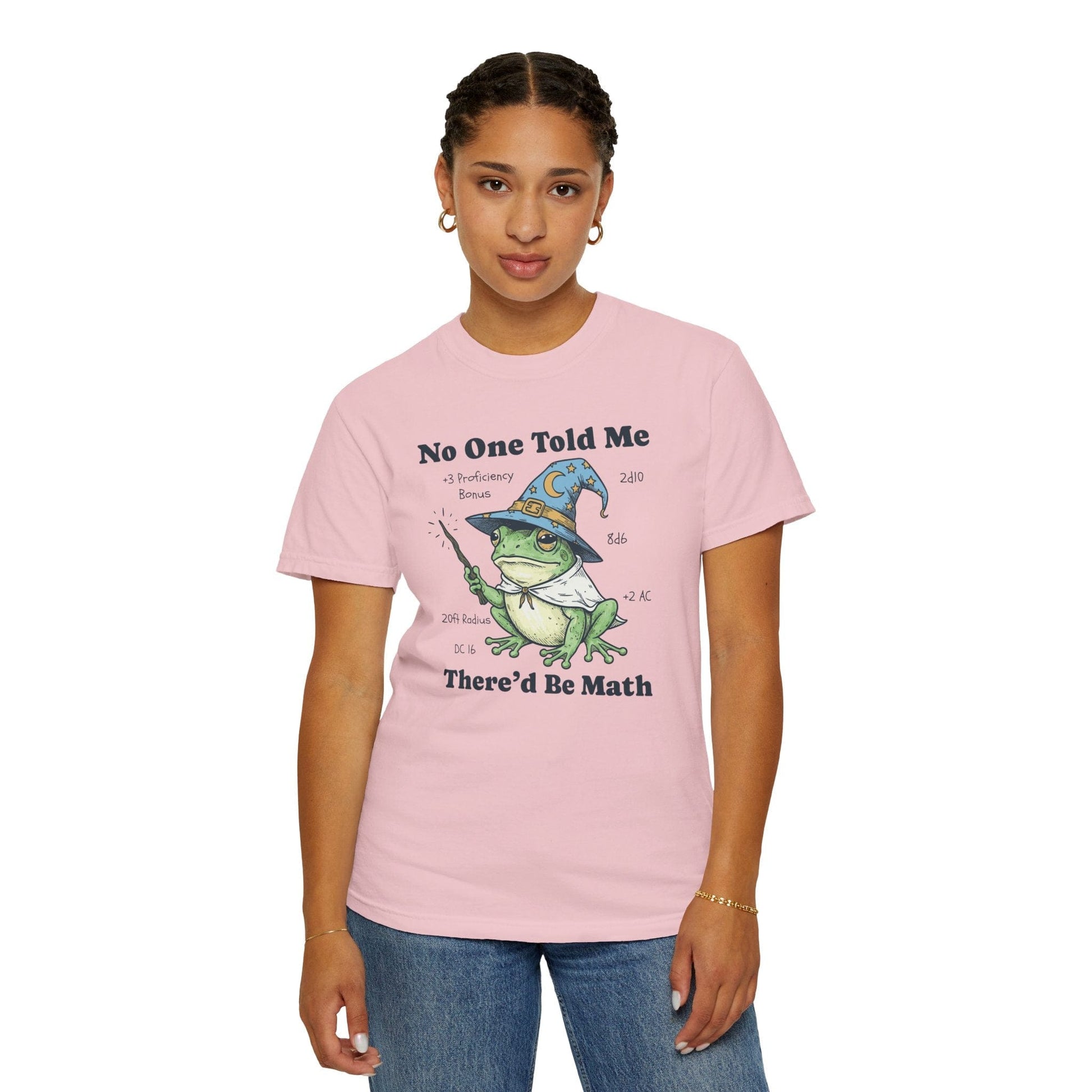 Printify T-Shirt Math D&D T-Shirt - Comfort Colors