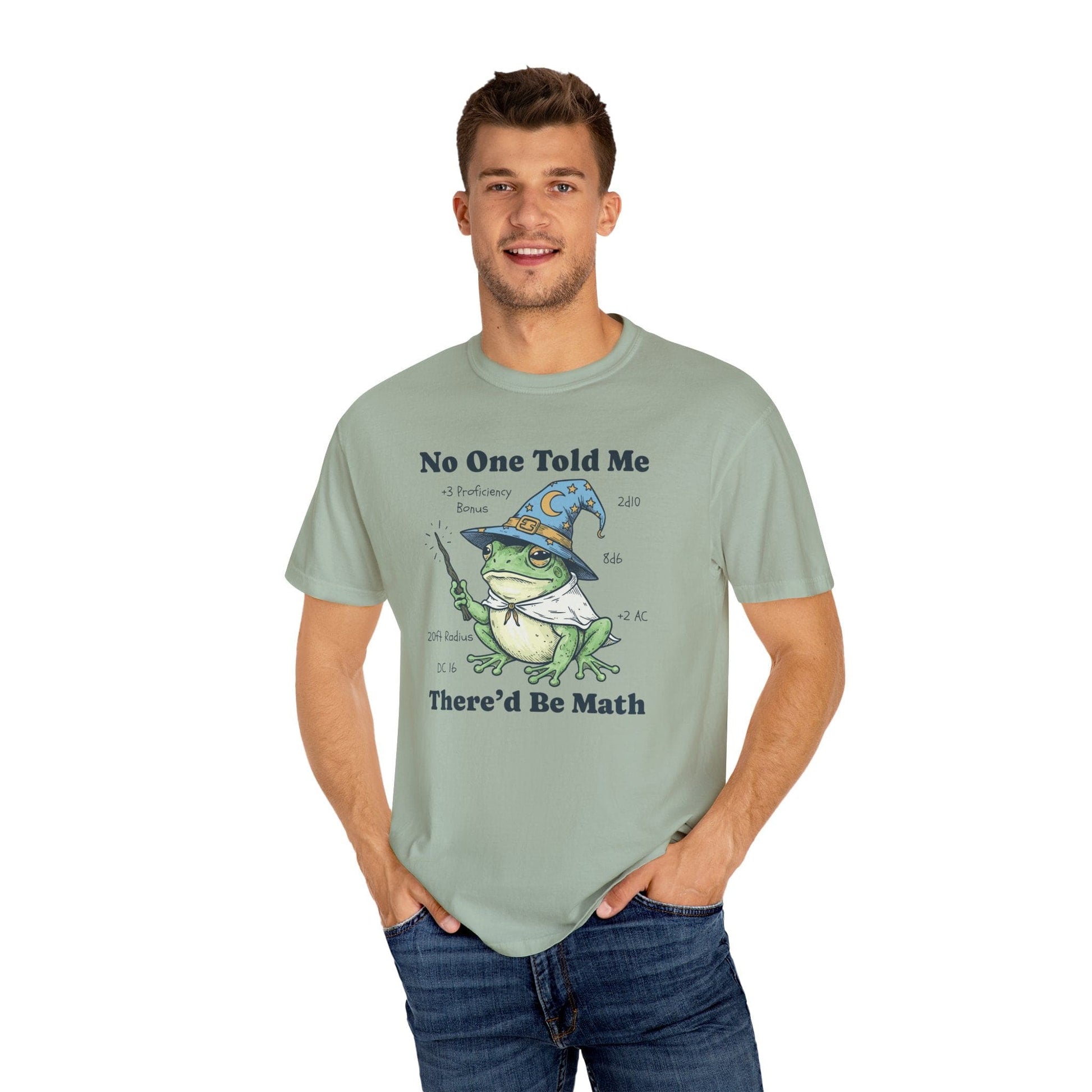 Printify T-Shirt Math D&D T-Shirt - Comfort Colors