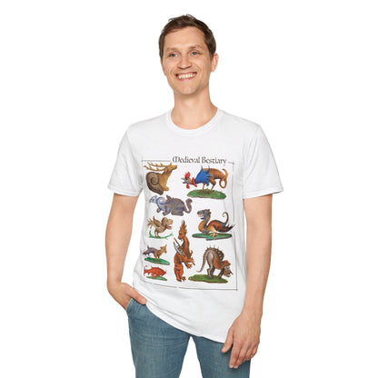 Printify T-Shirt Medieval Bestiary T-Shirt